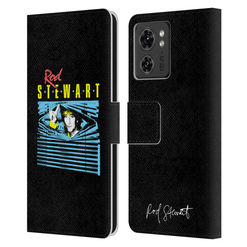 Rod Stewart Art Blinds Leather Book Wallet Case Cover For Motorola Moto Edge 40