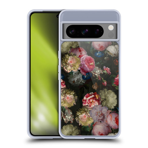 UtArt Antique Flowers Bouquet Soft Gel Case for Google Pixel 8 Pro