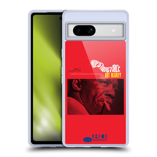 Blue Note Records Albums Art Blakey Indestructible Soft Gel Case for Google Pixel 7a