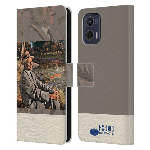 Blue Note Records Albums Horace Silver Song Father Leather Book Wallet Case Cover For Motorola Moto G73 5G