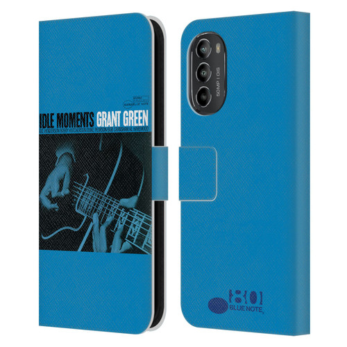 Blue Note Records Albums Grant Green Idle Moments Leather Book Wallet Case Cover For Motorola Moto G82 5G