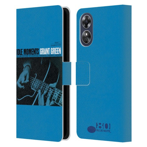 Blue Note Records Albums Grant Green Idle Moments Leather Book Wallet Case Cover For OPPO A17