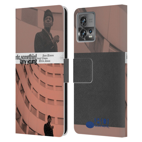 Blue Note Records Albums 2 Larry young Into Somethin' Leather Book Wallet Case Cover For Motorola Moto Edge 30 Fusion