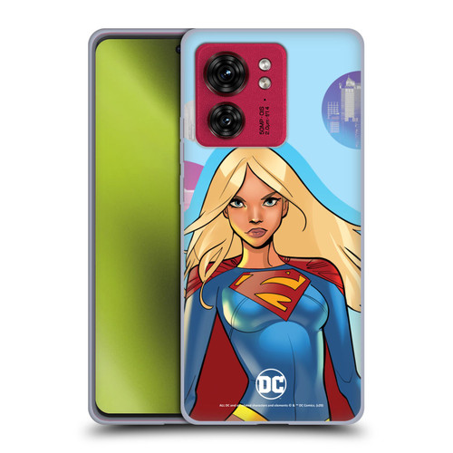DC Women Core Compositions Supergirl Soft Gel Case for Motorola Moto Edge 40