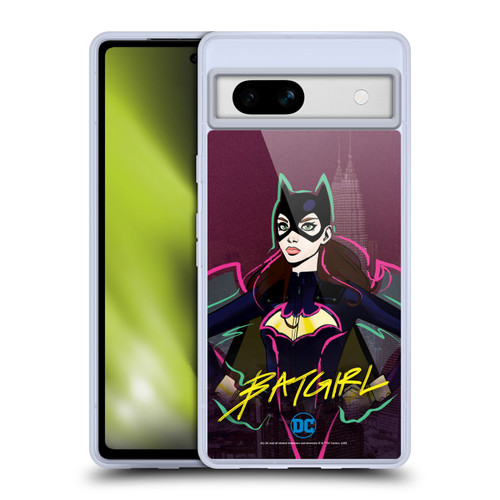 DC Women Core Compositions Batgirl Soft Gel Case for Google Pixel 7a