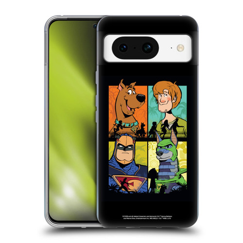 Scoob! Scooby-Doo Movie Graphics Scoob And Falcon Force Soft Gel Case for Google Pixel 8