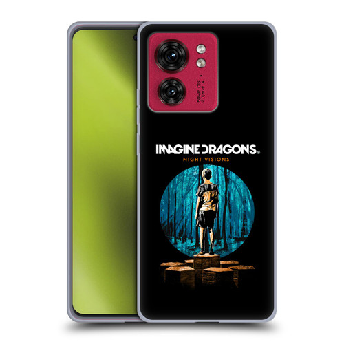Imagine Dragons Key Art Night Visions Painted Soft Gel Case for Motorola Moto Edge 40
