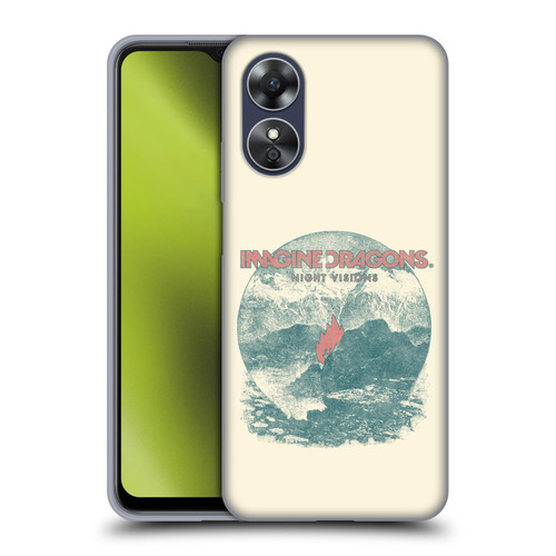 Imagine Dragons Key Art Flame Night Visions Soft Gel Case for OPPO A17