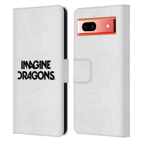 Imagine Dragons Key Art Logo Leather Book Wallet Case Cover For Google Pixel 7a