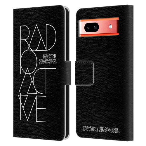 Imagine Dragons Key Art Radioactive Leather Book Wallet Case Cover For Google Pixel 7a