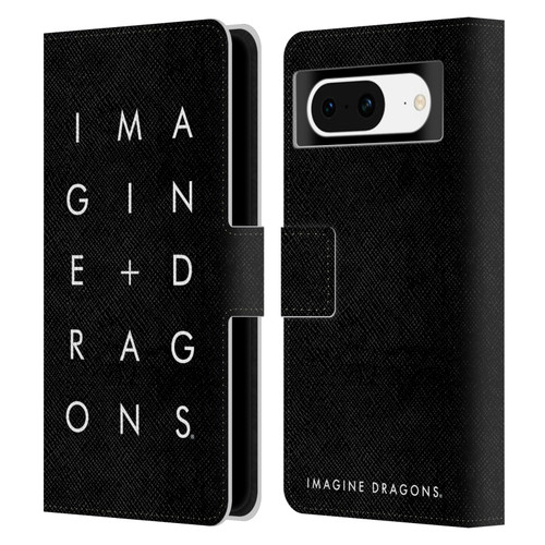 Imagine Dragons Key Art Stacked Logo Leather Book Wallet Case Cover For Google Pixel 8