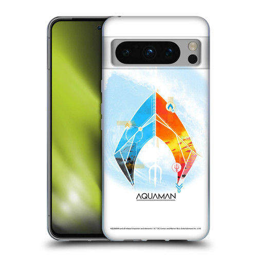Aquaman Movie Logo Trident of Atlan Soft Gel Case for Google Pixel 8 Pro
