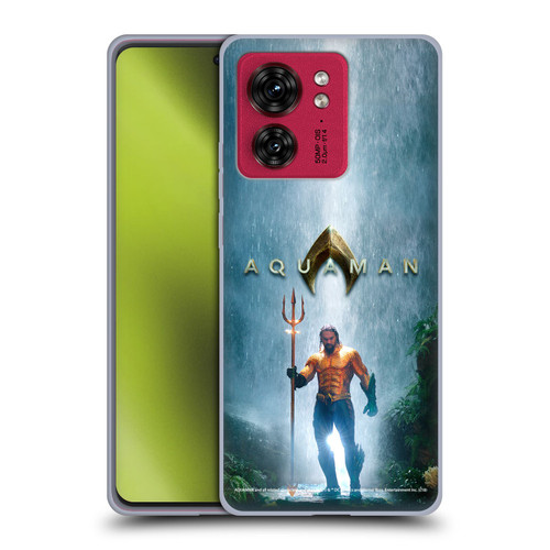 Aquaman Movie Posters Classic Costume Soft Gel Case for Motorola Moto Edge 40