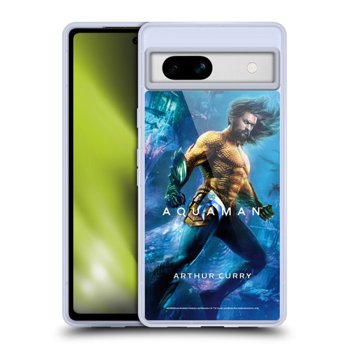 Aquaman Movie Posters Arthur Curry Soft Gel Case for Google Pixel 7a