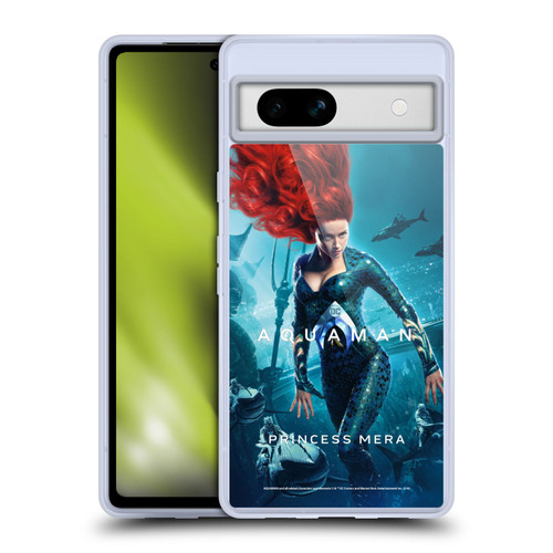 Aquaman Movie Posters Princess Mera Soft Gel Case for Google Pixel 7a