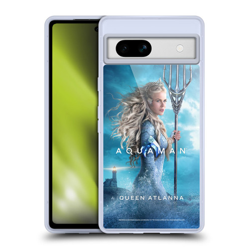Aquaman Movie Posters Queen Atlanna Soft Gel Case for Google Pixel 7a