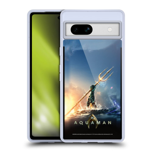 Aquaman Movie Posters Trident of Atlan Soft Gel Case for Google Pixel 7a