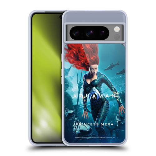 Aquaman Movie Posters Princess Mera Soft Gel Case for Google Pixel 8 Pro