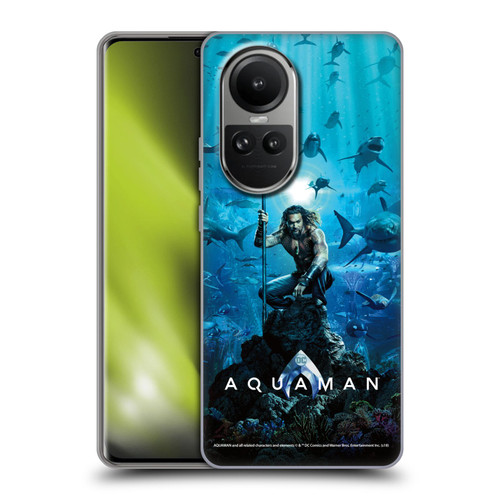 Aquaman Movie Posters Marine Telepathy Soft Gel Case for OPPO Reno10 5G / Reno10 Pro 5G