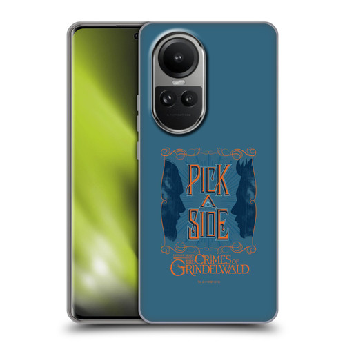 Fantastic Beasts The Crimes Of Grindelwald Art Nouveau Pick A Side Soft Gel Case for OPPO Reno10 5G / Reno10 Pro 5G