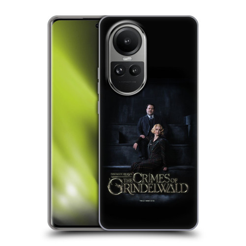 Fantastic Beasts The Crimes Of Grindelwald Character Art Jacob And Queenie Soft Gel Case for OPPO Reno10 5G / Reno10 Pro 5G