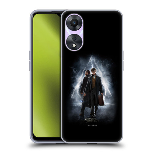 Fantastic Beasts The Crimes Of Grindelwald Key Art Newt & Albus Poster Soft Gel Case for OPPO A78 4G