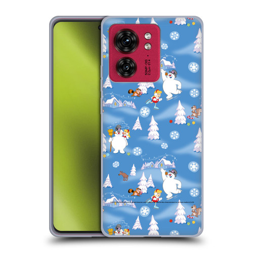 Frosty the Snowman Movie Patterns Pattern 6 Soft Gel Case for Motorola Moto Edge 40
