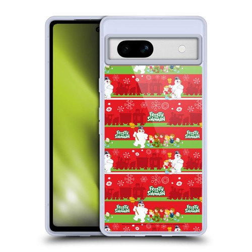 Frosty the Snowman Movie Patterns Pattern 1 Soft Gel Case for Google Pixel 7a
