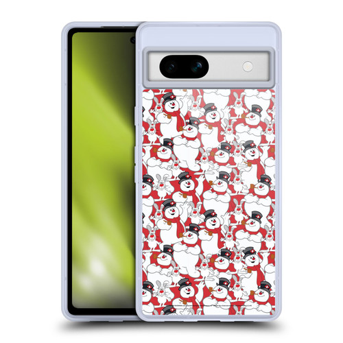 Frosty the Snowman Movie Patterns Pattern 4 Soft Gel Case for Google Pixel 7a