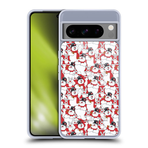 Frosty the Snowman Movie Patterns Pattern 4 Soft Gel Case for Google Pixel 8 Pro