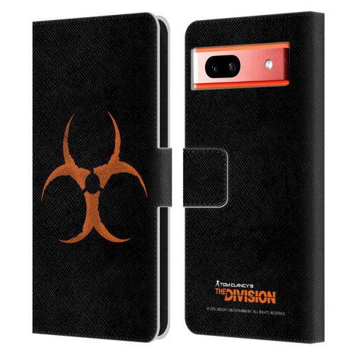 Tom Clancy's The Division Dark Zone Virus Leather Book Wallet Case Cover For Google Pixel 7a