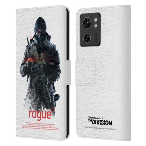 Tom Clancy's The Division Dark Zone Rouge 2 Leather Book Wallet Case Cover For Motorola Moto Edge 40