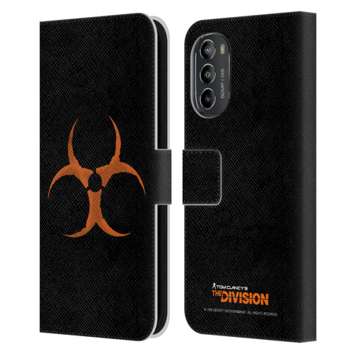 Tom Clancy's The Division Dark Zone Virus Leather Book Wallet Case Cover For Motorola Moto G82 5G