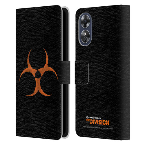 Tom Clancy's The Division Dark Zone Virus Leather Book Wallet Case Cover For OPPO A17