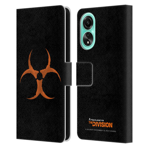 Tom Clancy's The Division Dark Zone Virus Leather Book Wallet Case Cover For OPPO A78 4G