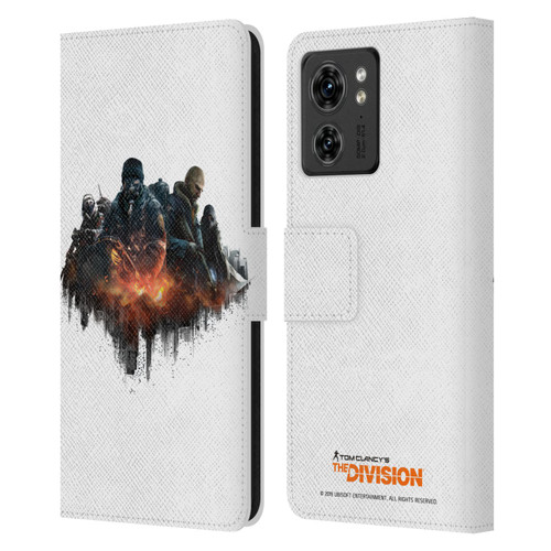 Tom Clancy's The Division Factions Group Leather Book Wallet Case Cover For Motorola Moto Edge 40