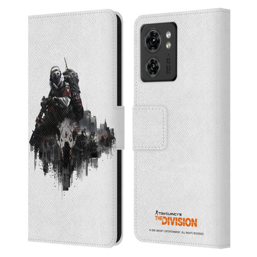 Tom Clancy's The Division Factions Last Man Batallion Leather Book Wallet Case Cover For Motorola Moto Edge 40