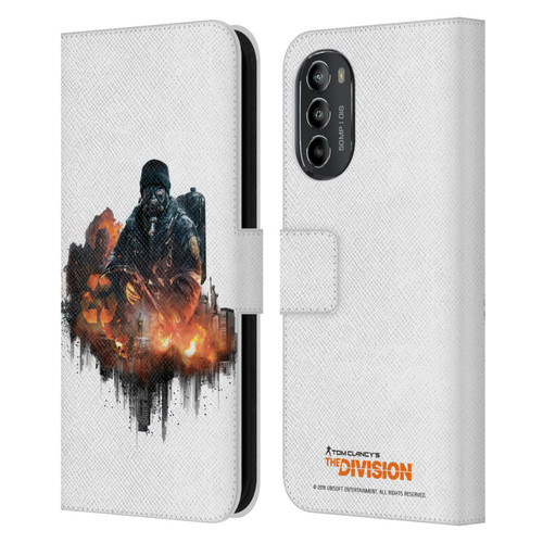 Tom Clancy's The Division Factions Cleaners Leather Book Wallet Case Cover For Motorola Moto G82 5G