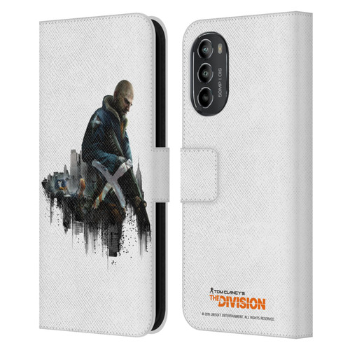 Tom Clancy's The Division Factions Rikers Leather Book Wallet Case Cover For Motorola Moto G82 5G