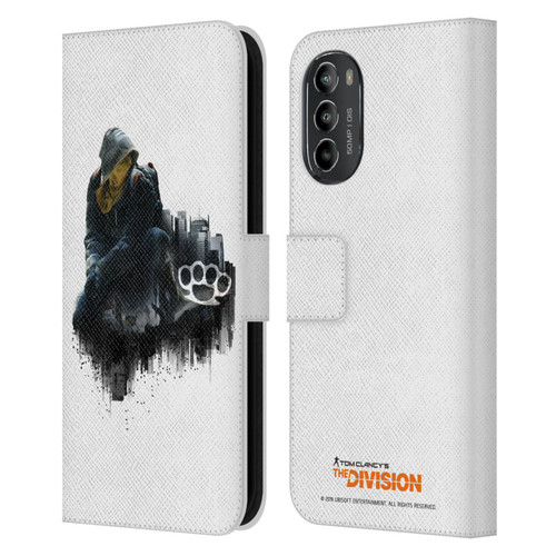 Tom Clancy's The Division Factions Rioters Leather Book Wallet Case Cover For Motorola Moto G82 5G