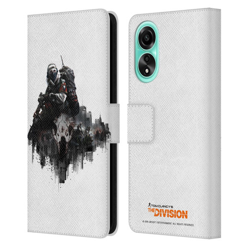Tom Clancy's The Division Factions Last Man Batallion Leather Book Wallet Case Cover For OPPO A78 4G