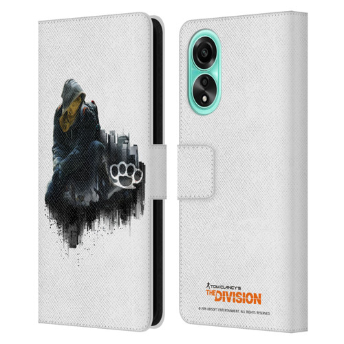Tom Clancy's The Division Factions Rioters Leather Book Wallet Case Cover For OPPO A78 4G