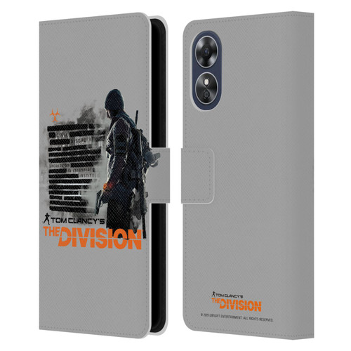 Tom Clancy's The Division Key Art Character Leather Book Wallet Case Cover For OPPO A17