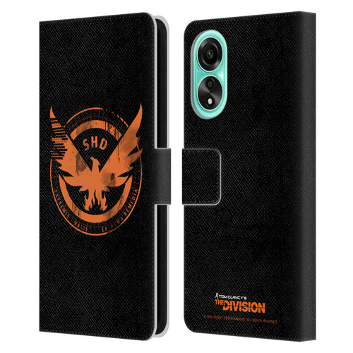 Tom Clancy's The Division Key Art Logo Black Leather Book Wallet Case Cover For OPPO A78 5G