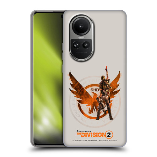 Tom Clancy's The Division 2 Characters Female Agent 2 Soft Gel Case for OPPO Reno10 5G / Reno10 Pro 5G