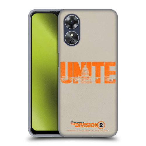 Tom Clancy's The Division 2 Key Art Unite Soft Gel Case for OPPO A17