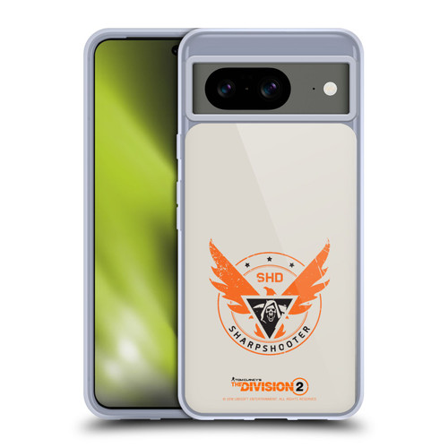 Tom Clancy's The Division 2 Logo Art Sharpshooter Soft Gel Case for Google Pixel 8