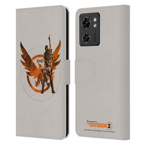 Tom Clancy's The Division 2 Characters Female Agent 2 Leather Book Wallet Case Cover For Motorola Moto Edge 40