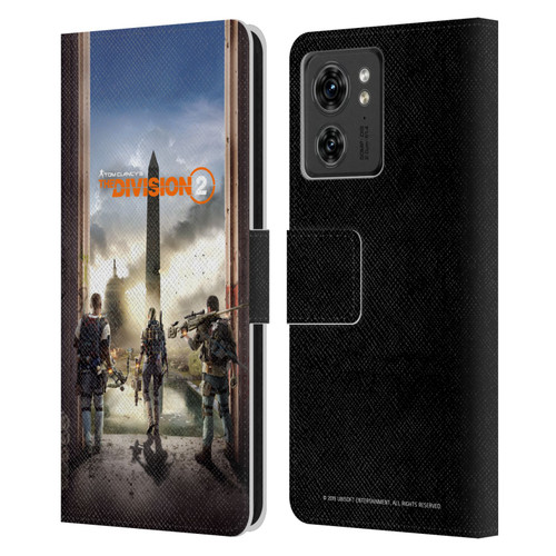 Tom Clancy's The Division 2 Characters Key Art Leather Book Wallet Case Cover For Motorola Moto Edge 40