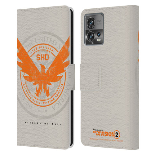 Tom Clancy's The Division 2 Key Art Phoenix US Seal Leather Book Wallet Case Cover For Motorola Moto Edge 30 Fusion